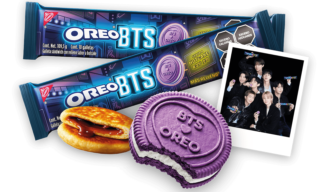 Paquete de edición limitada OREO & BTS